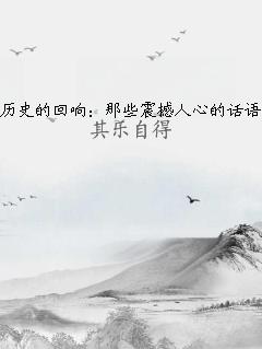 历史的回响：那些震撼人心的话语